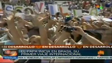 Brasil: Anonymous convoca manifestación durante visita del Papa