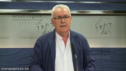 IU dice que Rajoy llega "tarde" y "obligado" al Congreso