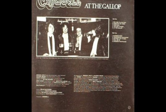 Cromwell. At The Gallop 1975 Irish Heavy Prog