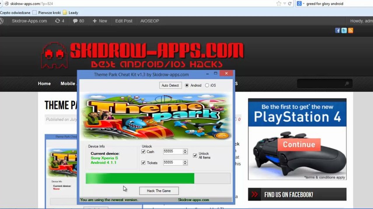 Theme Park Hack [ Android iOS ]