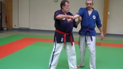 Tenbim Gatame par Jean-Paul Bindel avec application en Tuité (points de pressions)