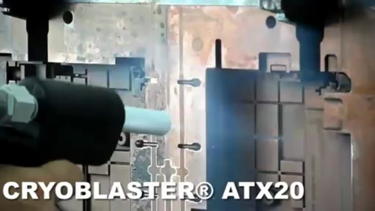 Nettoyage moule injection plasturgie par technique ATX20