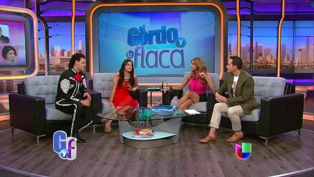 Maite Perroni y Pedro Fernandez hablan de CDC (GYF)