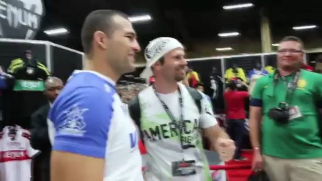 Lyoto Machida et Mauricio Shogun chez Venum UFC Fan Expo 2013