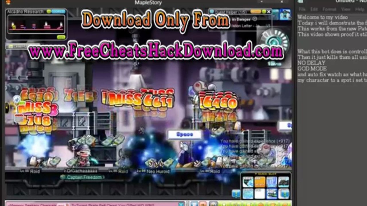 Maplestory Hack Tool 2013 Updated (All Features Enabled)