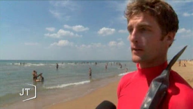 Plage : Attention au vent (La Tranche-sur-Mer)