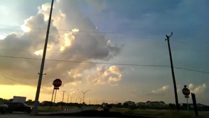 A Summer Drive Sunset