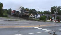 Norfolk Southern intermodal train out of Whitaler Yard through Austell Ga.