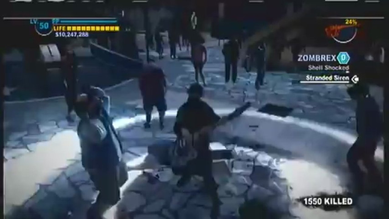 Dead Rising 2 Chuck Playing Electric Guitar