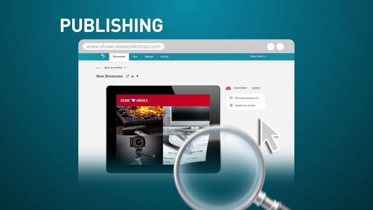 Showcase Workshop - Publishing