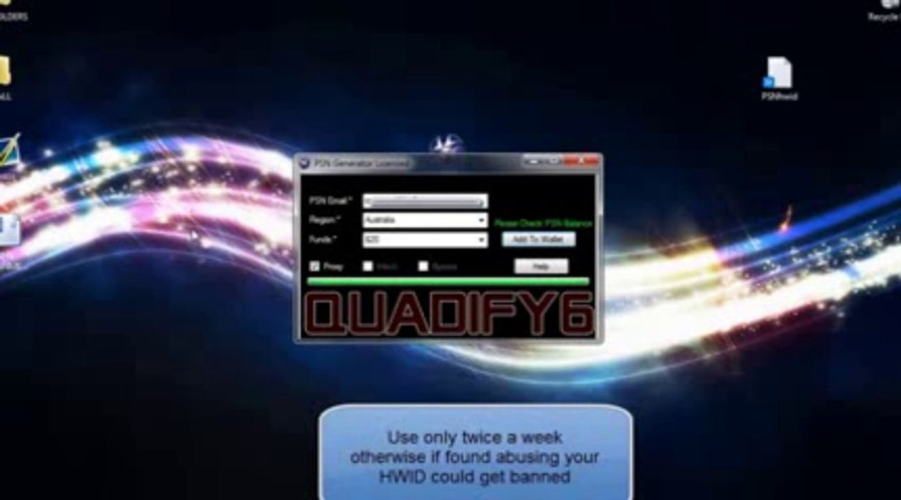 PSN Code Generator # Générateur # gratuit Télécharger Juillet - Août 2013 mettre à jour