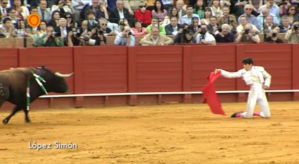 Corrida del 12 abril de 2013 en la Maestranza de Sevilla