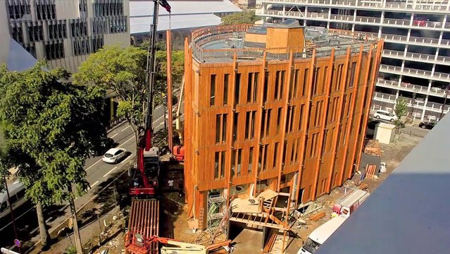 Suivi du chantier du Bâtiment B à Nantes