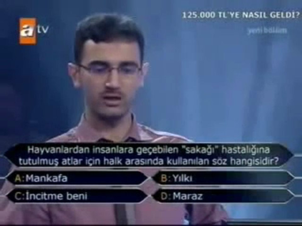 8 Nisan 2012 Kim Milyoner Olmak İster Yarışması Tek Parça Full Tekrar İZLE 08.04.2012