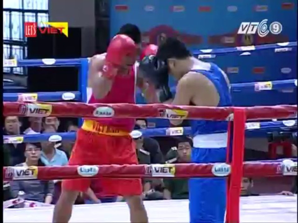 Trận 1: Võ sĩ Nguyễn Văn An (Nghệ An) - Võ sĩ Đỗ Văn Tiên ( TT HLTT QG Đà Nẵng)