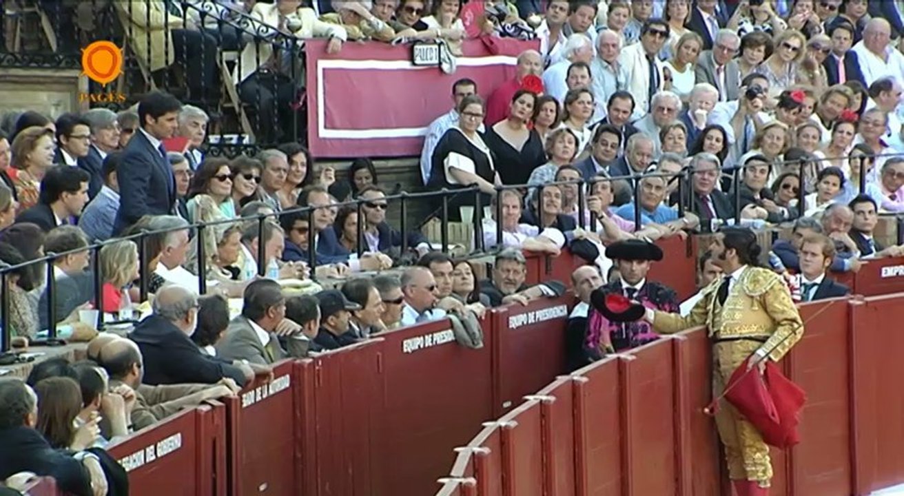 Corrida del 17 abril de 2013 en la Maestranza de Sevilla