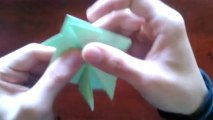 Origami - How to make an origami frog.