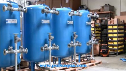 Pure Aqua| Mecanismos Industriales Filtros Multimedia Kuwait