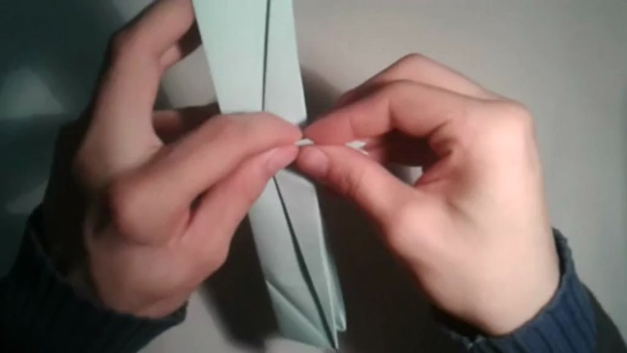 Origami - How to make an origami narwhal (Origami instructions)