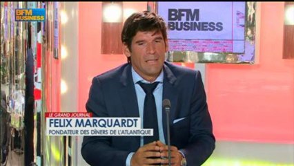 Felix Marquardt, fondateur des Dîners de l'Atlantique dans Le Grand Journal - 22 juillet 1/6