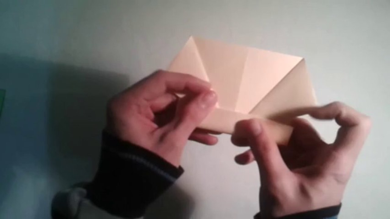 Origami para principiantes: #5 Como hacer un gorro de enfermera de papel  facil