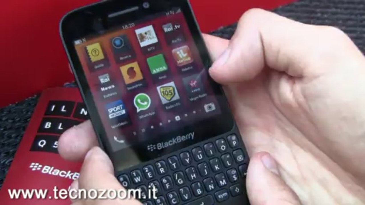 BlackBerry Q5: anteprima video presentazione