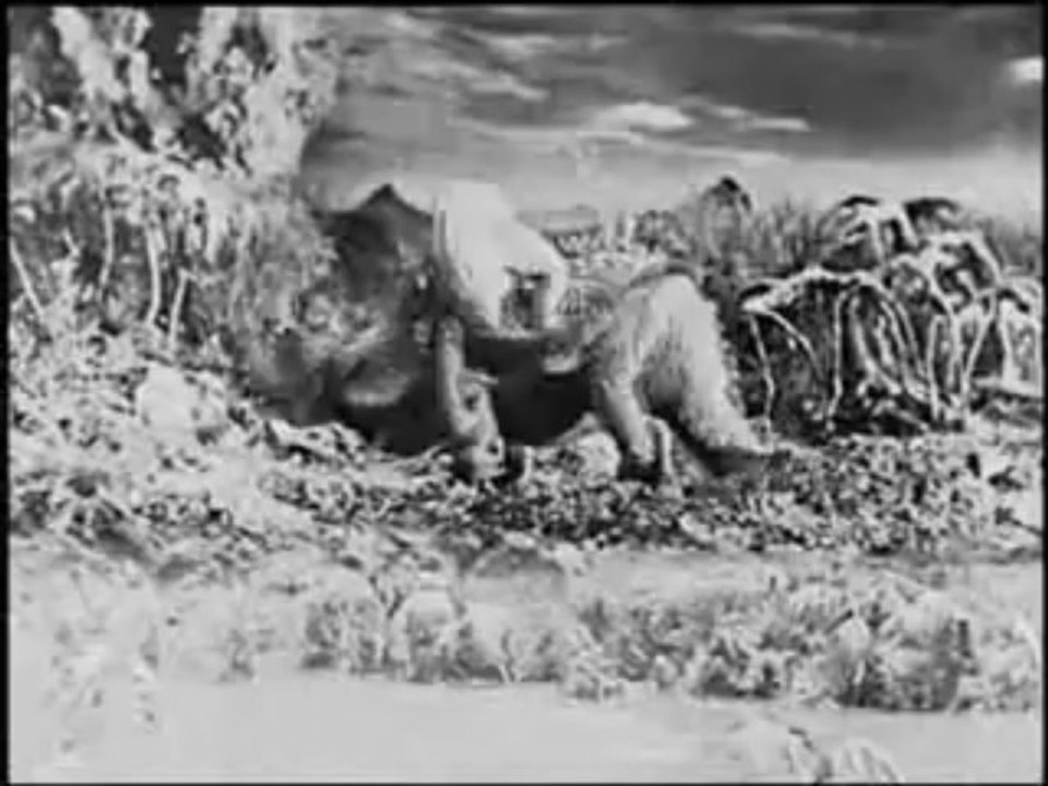 Allosaurus vs Triceratops 2 (El Mundo Perdido)