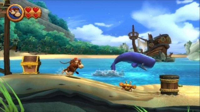 Donkey Kong Country Returns 3D Rom Download for Gateway 3DS