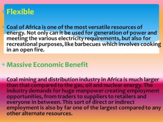 Top Benefits of Coal of Africa