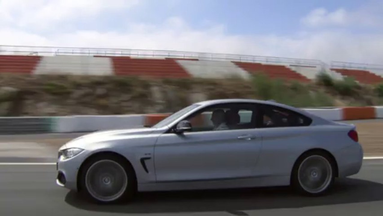 BMW Série 4 Coupé sur circuit - 2013
