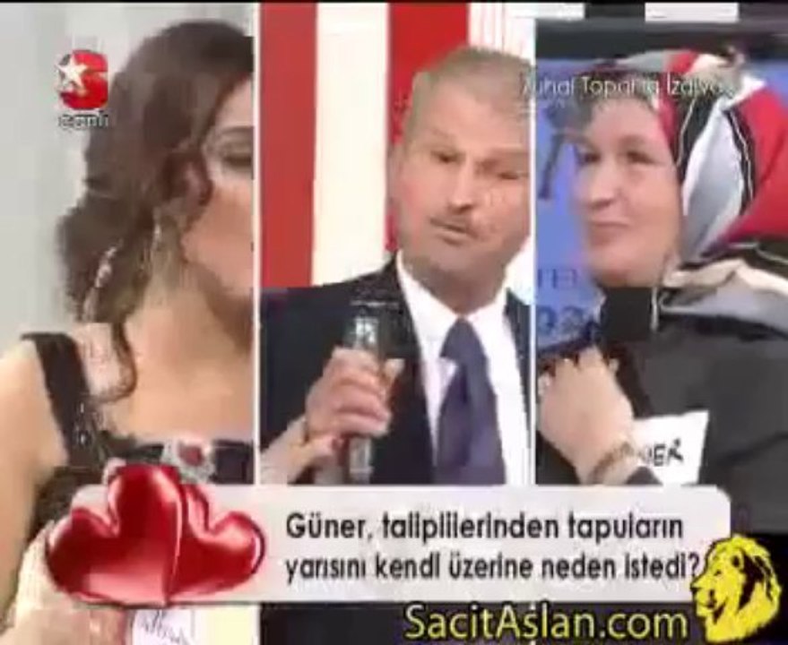 Canli Yayinda Küfür İzdivaç Zuhal Topal - 01.09.2009 -