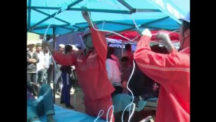 Séisme en Chine: les secouristes à la recherche de survivants