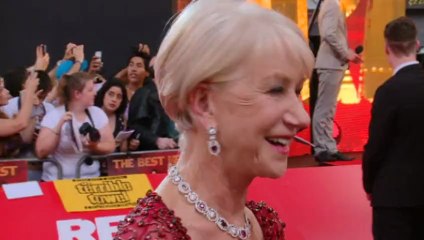 Dame Helen Mirren talks about being a kick-ass secret agent