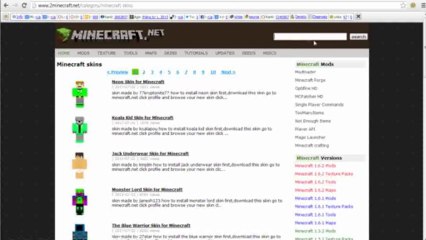 Snow Girl Skin for Minecraft