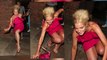 Pink Lady Helen Flanagan Takes a Tumble in Liverpool