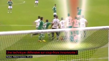Une innovation défensive sur coup-franc venue du Brésil !