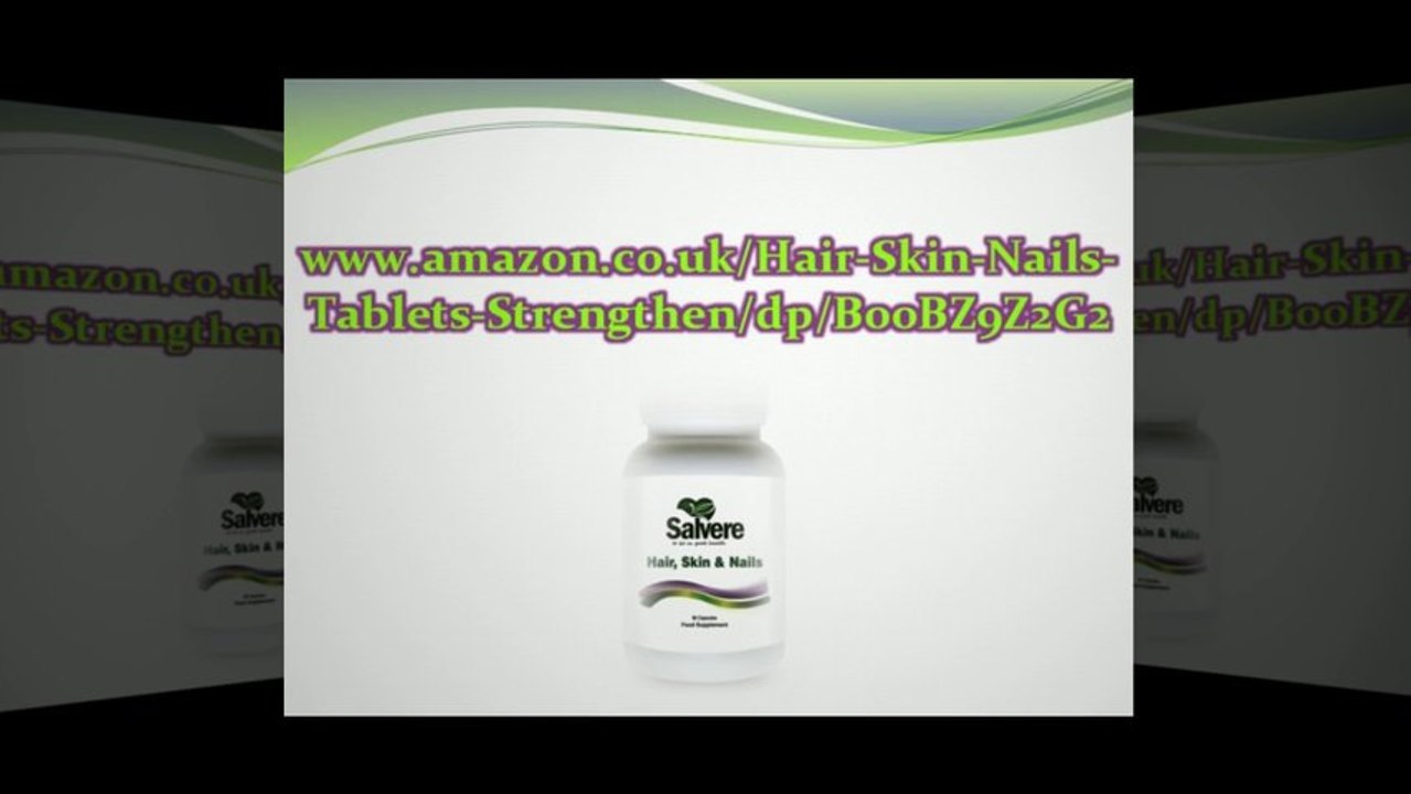 Vitamins to Improve Your Hair Skin and Nails