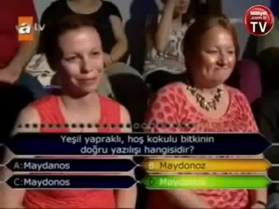Kim Milyoner Olmak İster Maydanoz Nasıl Yazılır Sorusu