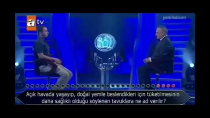 Kim Milyoner Olmak İsterde Yarışmacıdan Seyirciye Uyarı