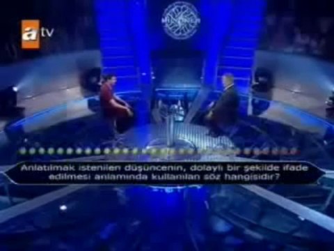 ÖSS Türkiye 22.si ilk soruda elendi 29 Temmuz 2012 kim milyoner olmak ister Onur Yorgun