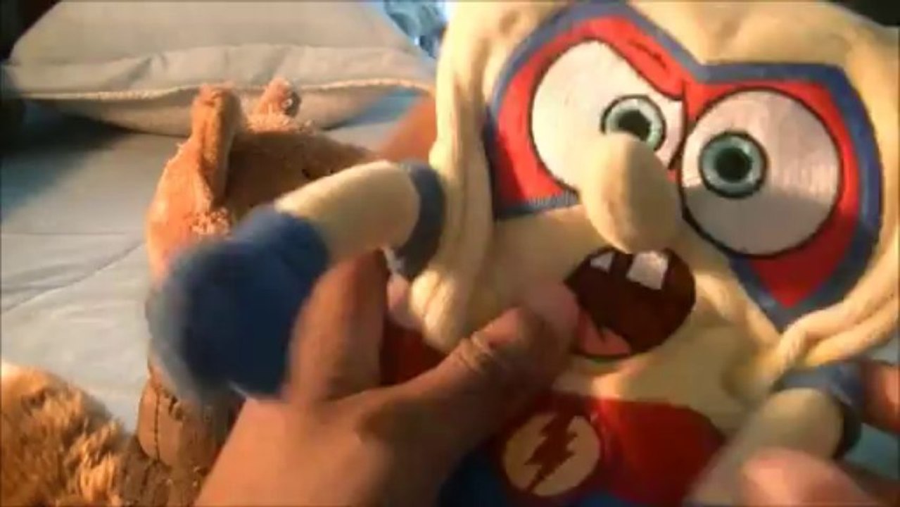 Super Spongebob beats up Kika