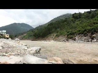 Post flood scenario of Uttarakhand flood