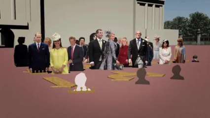 La familia real británica