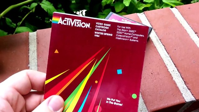 Classic Game Room - 1984 ACTIVISION GAME CATALOG review