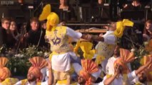 Bhangra-Drum Players at 60th anniversary of Queen's coronation