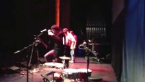 George R.R. Martin destroys Paul and Storm guitar