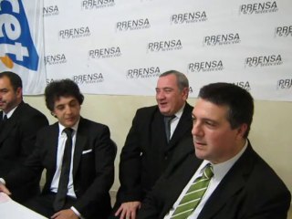 Quinteto Real . Conferencia de Prensa La Falda Ciudad Tango 2013