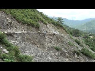 View of Rudraprayag after the floods