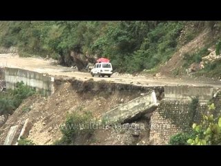 Roads of Uttarakhand after disaster