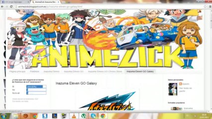 tutorial como descargar la pelcula de inazuma eleven audio español y todos los cap